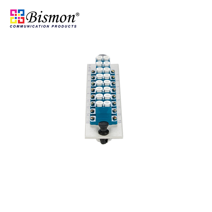 16 LC Snap-in adapter Plate Single-mode Full set